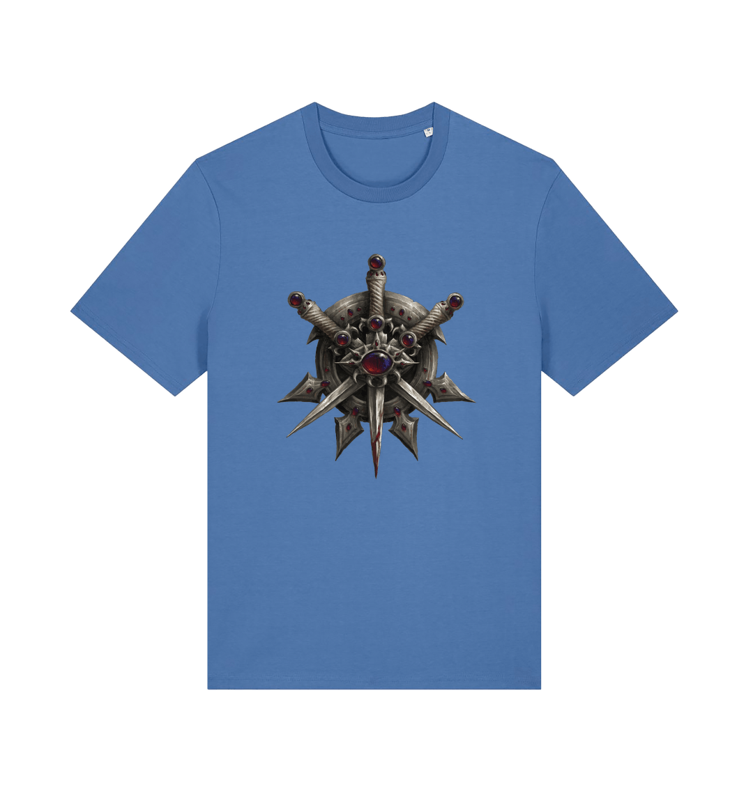 Bright Blue Printed T-shirt